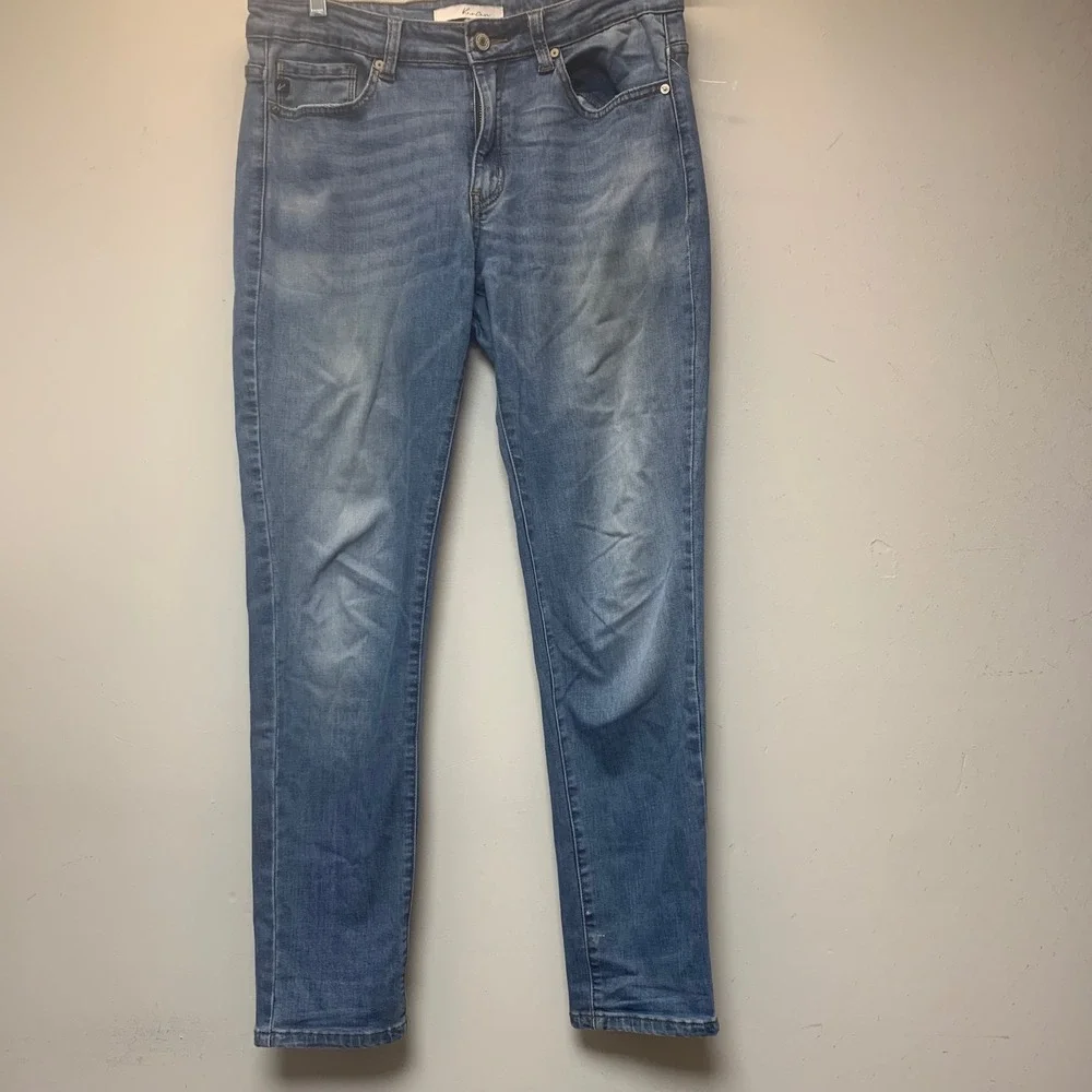 KanCan Skinny Jeans Womens 13/30 Blue Excellent Stretch KC7085LGH Medium Wash